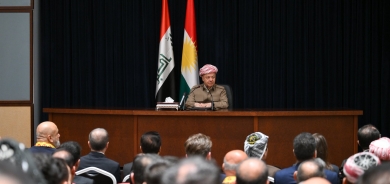 ســـەرۆك بارزانی لەگەڵ بەرپرس و کادیرانی لقی شەشی ئەوروپای پارتی دیموکراتی کوردستان کۆبوویەوە