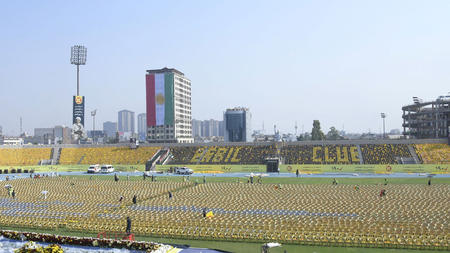الديمقراطي الكوردستاني يُنظّم أضخم مهرجان جماهيري في أربيل