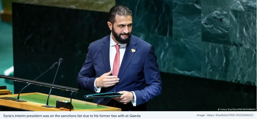 UN Lifts Sanctions on Syrian Leader Ahead of Landmark White House Visit