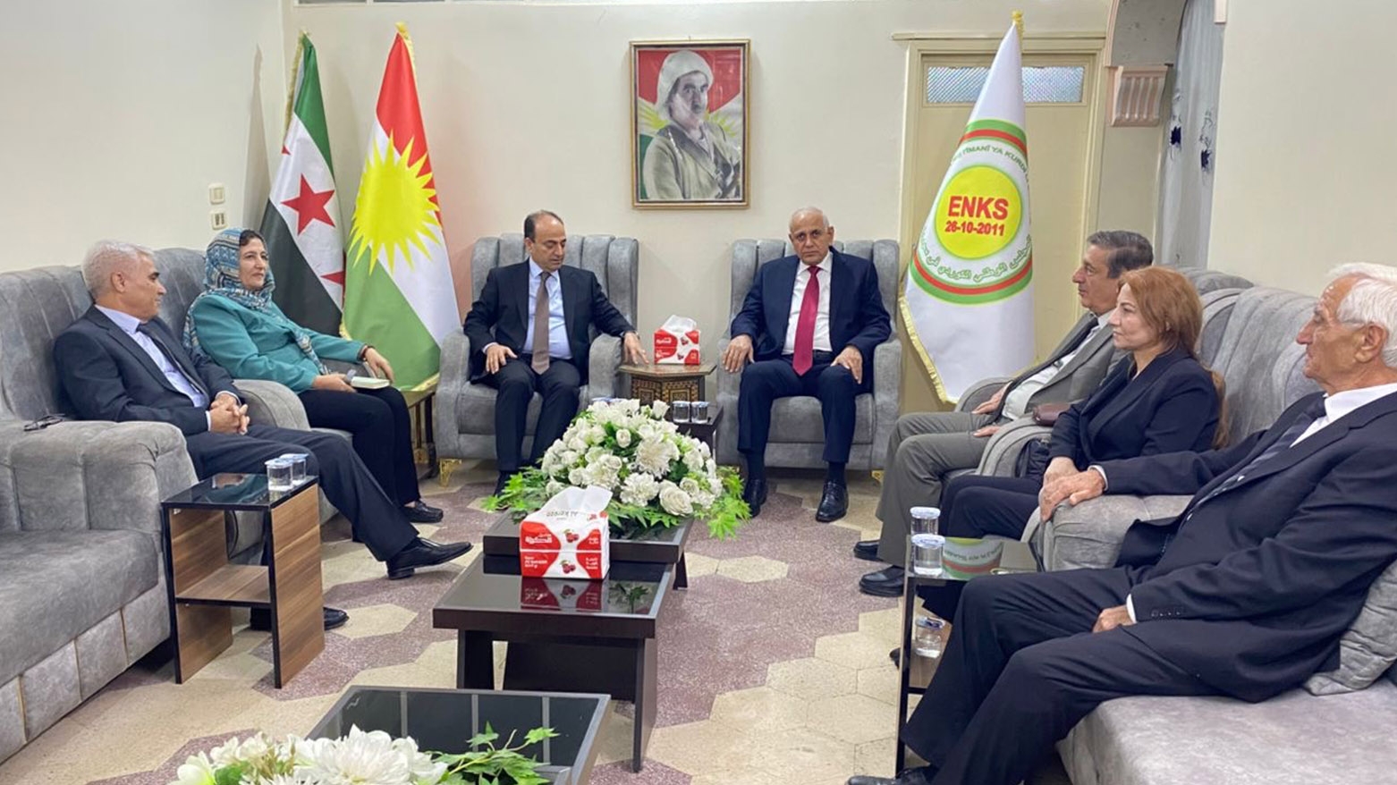 Osman Baydemir li Qamişlo serdana ENKS'ê kir: Yekrêziya Kurdî rojeva sereke bû