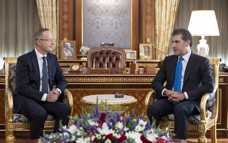 نيجيرفان بارزاني يؤكد رغبة إقليم كوردستان في تطوير العلاقات مع فنلندا