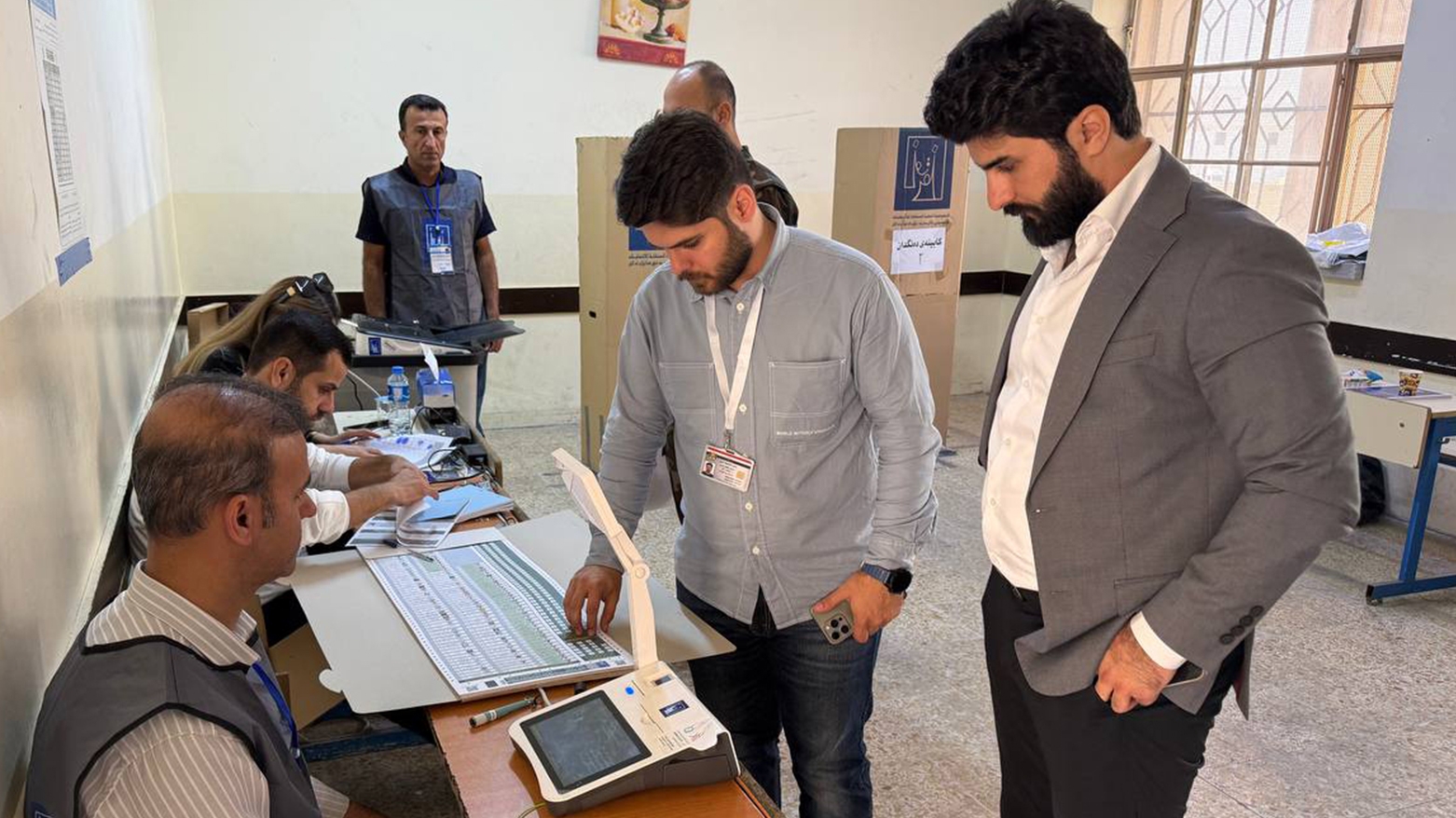 سوران: الحزب الديمقراطي الكوردستاني يتصدر التصويت الخاص