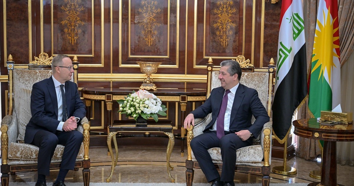 Prime Minister Masrour Barzani receives new Ambassador of Finland