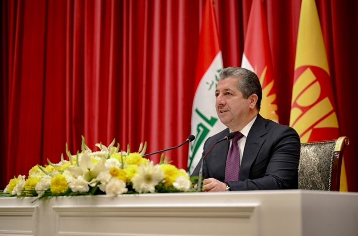 Mesrûr Barzanî bi kadroyên şaxê şeşemîn ê Ewropayê yê (PDK) re civiya