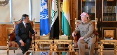 الرئيس بارزاني والمبعوث الاممي الخاص الى العراق يؤكدان أهمية إجراء الانتخابات في أجواء هادئة وديمقراطية