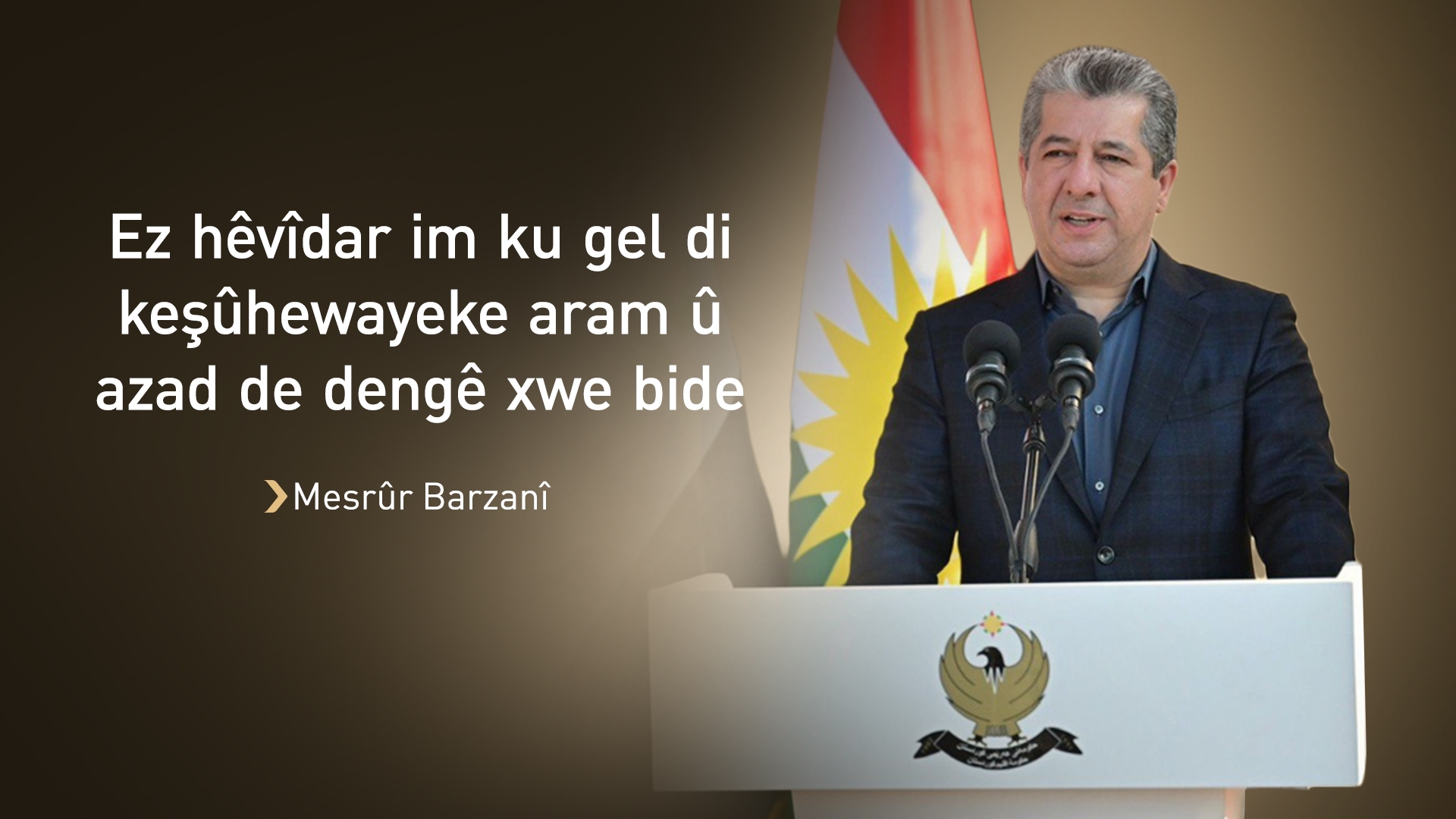 Mesrûr Barzanî: Îro, roja biryara gel e