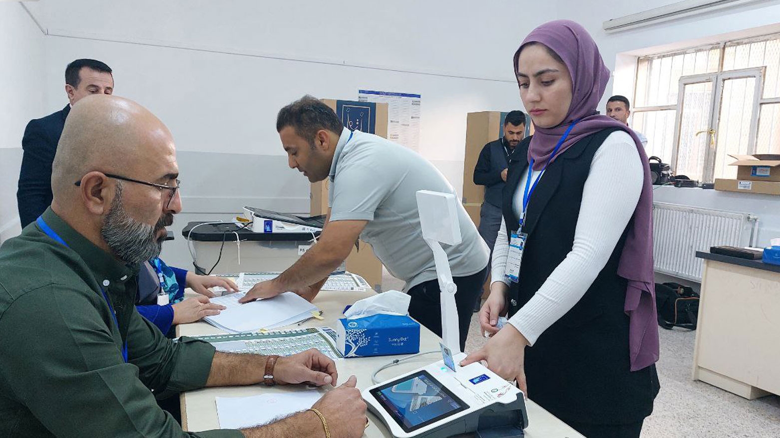 إحصائية غير رسمية لنسبة المشاركة في انتخابات العراق بمحافظات الإقليم