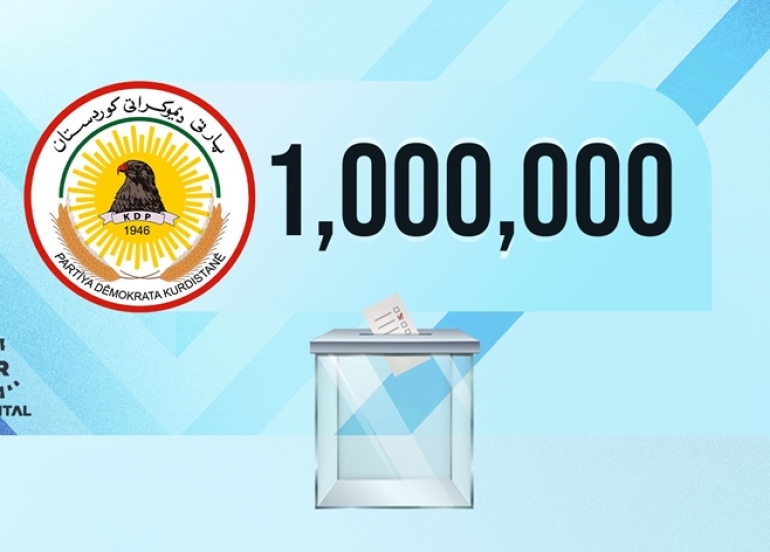 «پارتی حزبێکی یەک ملیۆنی و زیاتر لەسەر ئاستی هەموو عێراق»