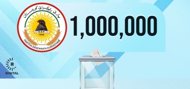 PDKyê milyonek deng derbas kir