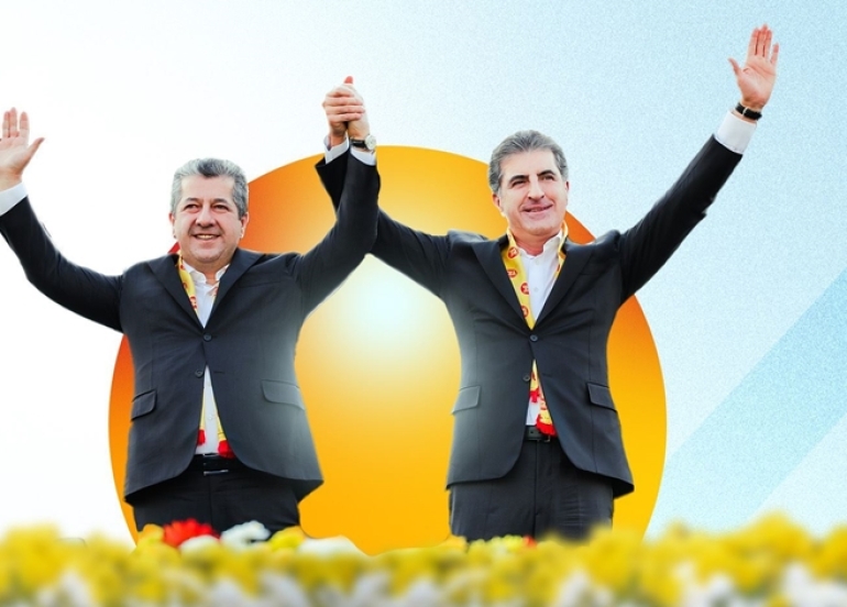 دەنگی پارتی بە تەنیا و ئەوانی دیکە