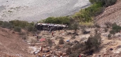 بەهۆی وەرگەڕانی پاسێک ٣٧ کەس گیانیان لەدەستدا