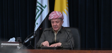 رسالة تعزية من الرئيس بارزاني بوفاة شقيق رئيس جمهورية العراق