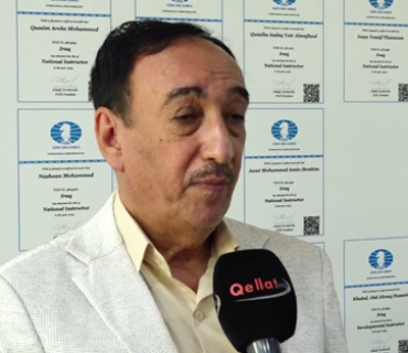 ئازاد سابیر  یاریزان و ڕاهێنەری نێودەوڵەتی لە یاریی شەترەنج:     دەتوانین بە پێگەیاندنی نەوەیەكی بەتوانای وەرزشوان دڵی خەڵكی دەرەوەی كوردستان بۆ خۆمان ڕابكێشین