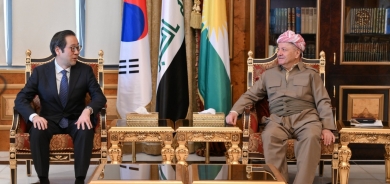 سەرۆک بارزانی : گەلی کوردستان ڕوانگەیەکی زۆر ئەرێنییان بەرانبەر وڵاتی کۆریای باشوور و گەلەکەی هەیە