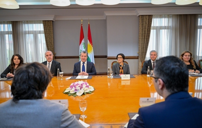 Serokê Hikûmetê teqezî li ser pêşxistina veberhênana şîrketên Amerîkayê li Herêma Kurdistanê dike