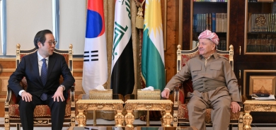 الرئيس بارزاني يستقبل سفير كوريا الجنوبية لدى العراق