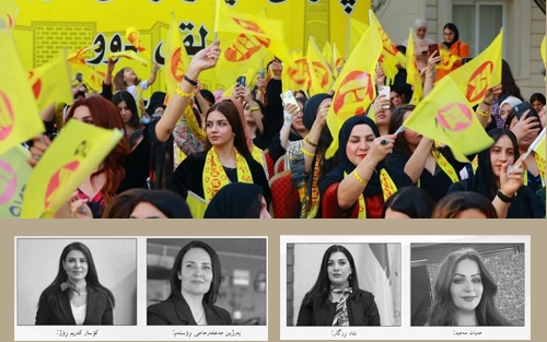 خانمان بە سەركەوتنی لیستی 275 ی پارتی دیموكراتی كوردستان دڵخۆشی خۆیان دەردەبڕن