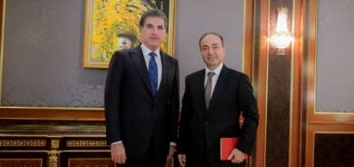 نێچيرڤان بارزانى، سه‌رۆكى هه‌رێمى كوردستان، له‌ ديدارێكدا له‌گه‌ڵ سياسه‌تمه‌دارى كورد و سه‌رۆكى پێشووترى شاره‌وانيى دياربه‌كر به‌ڕێز ئۆسمان بايده‌مير، پرۆسه‌ى ئاشتييان له‌ توركيا تاوتوێ كرد