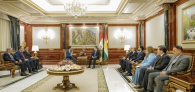 سه‌رۆكى هه‌رێمى كوردستان، پێشوازیی لە شاندێکی ئەنجومەنی بازرگانيی ئەمەریکا ـ کوردستان USKBC کرد.