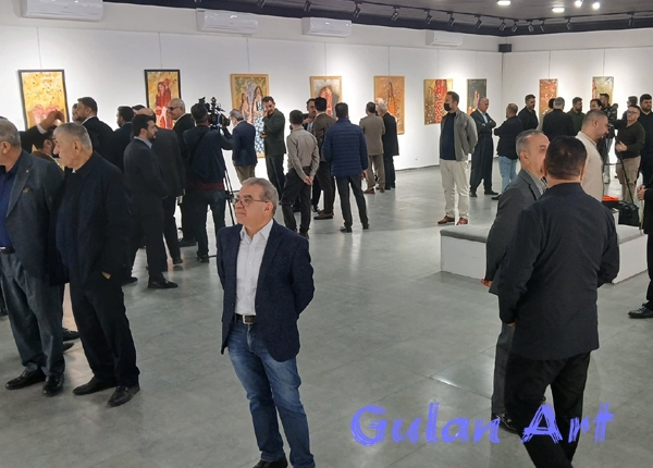 هونەرمەند(دلێر محەمەد شەریف) دەیەمین پێشانگەی تایبەتی شێوەكاریی كردەوە