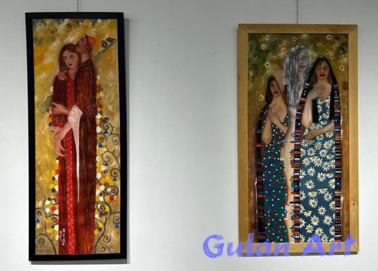 هونەرمەند(دلێر محەمەد شەریف) دەیەمین پێشانگەی تایبەتی شێوەكاریی كردەوە