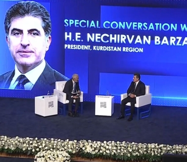 نێچیرڤان بارزانی: هەرێمی کوردستان بەردەوام هەوڵی داوە فاکتەری سەقامگیریی بێت لە ناوچەکە