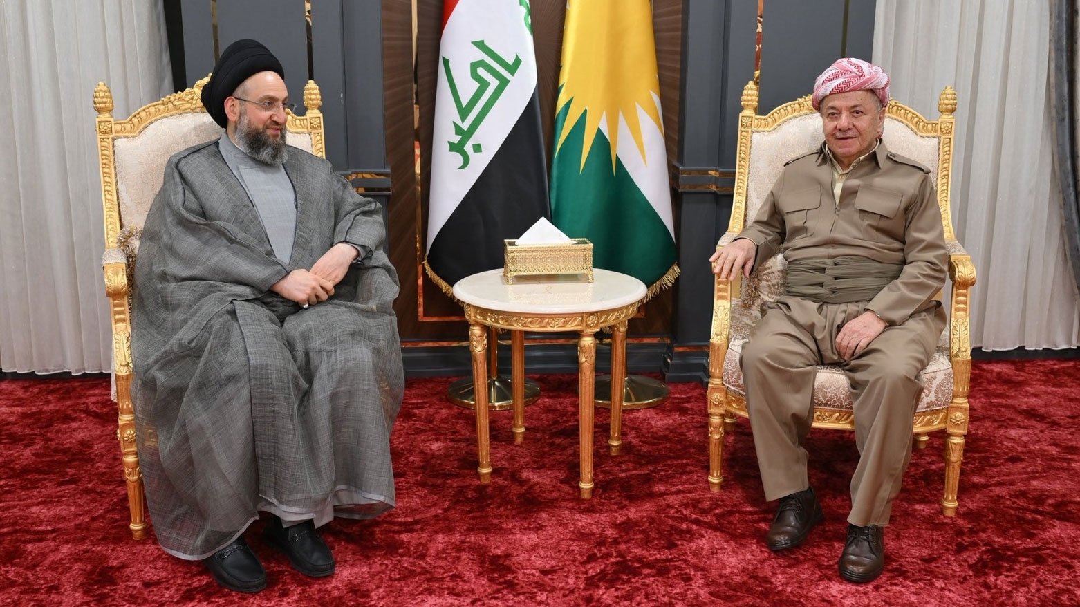 الرئيس البارزاني يستقبل عدد من الشخصيات المهمة