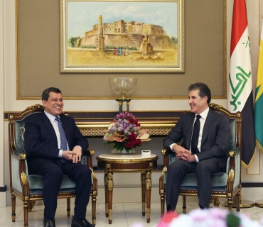 نێچیرڤان بارزانی، سەرۆکی هەرێمی کوردستان، پێشوازیی لە به‌ڕێز مەزڵووم عەبدی، فەرماندەی گشتیی هێزەکانی سووریای دیموکرات (هه‌سه‌ده‌) کرد.