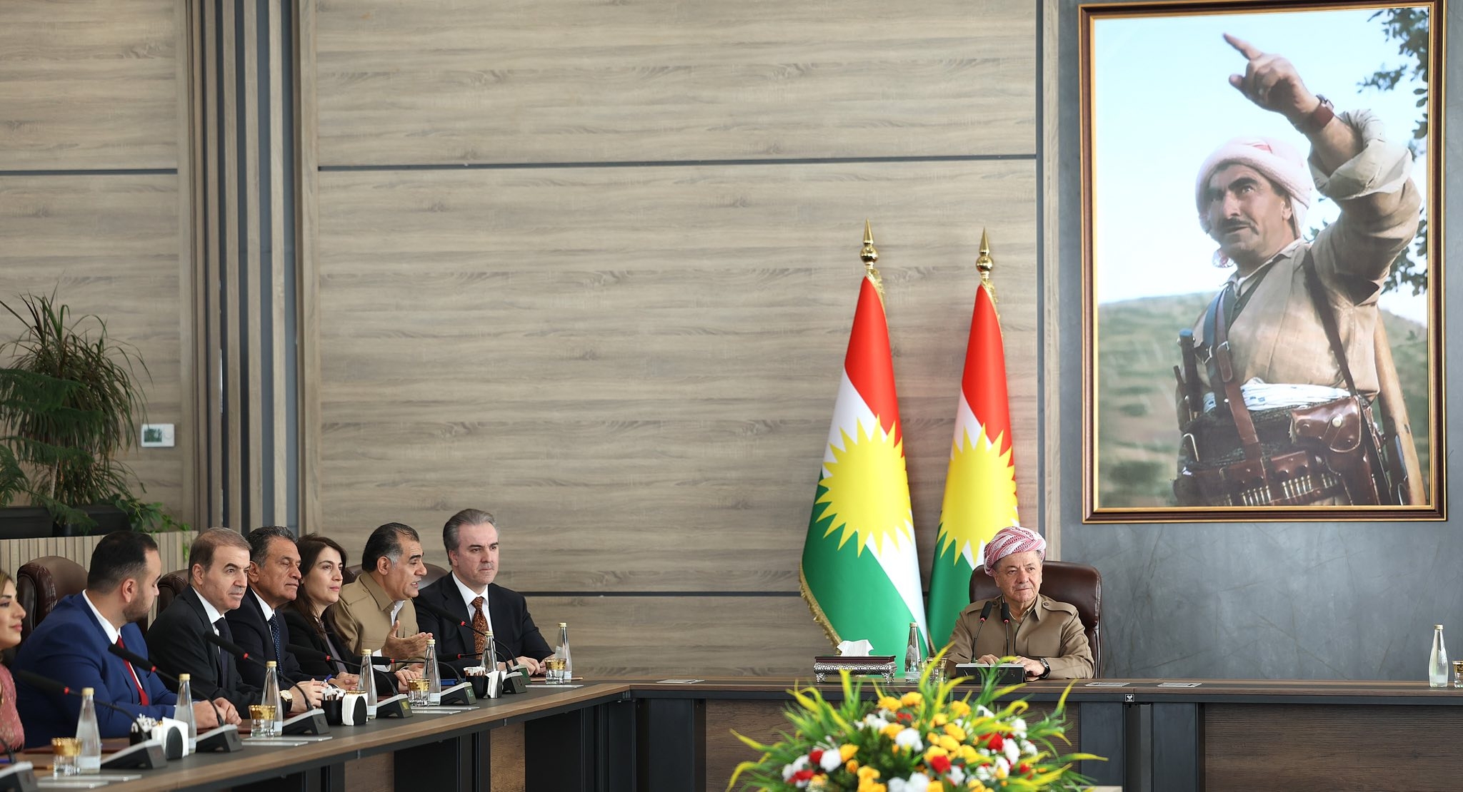 President Barzani Welcomes Delegation from the Kurdish Diaspora Confederation
