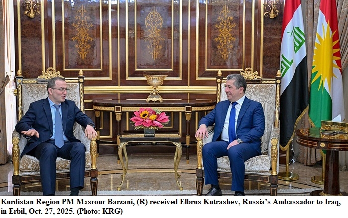 Russia Touts Domestic Kurdish Inclusion, Defiant on Oil and Iran Nuclear Program