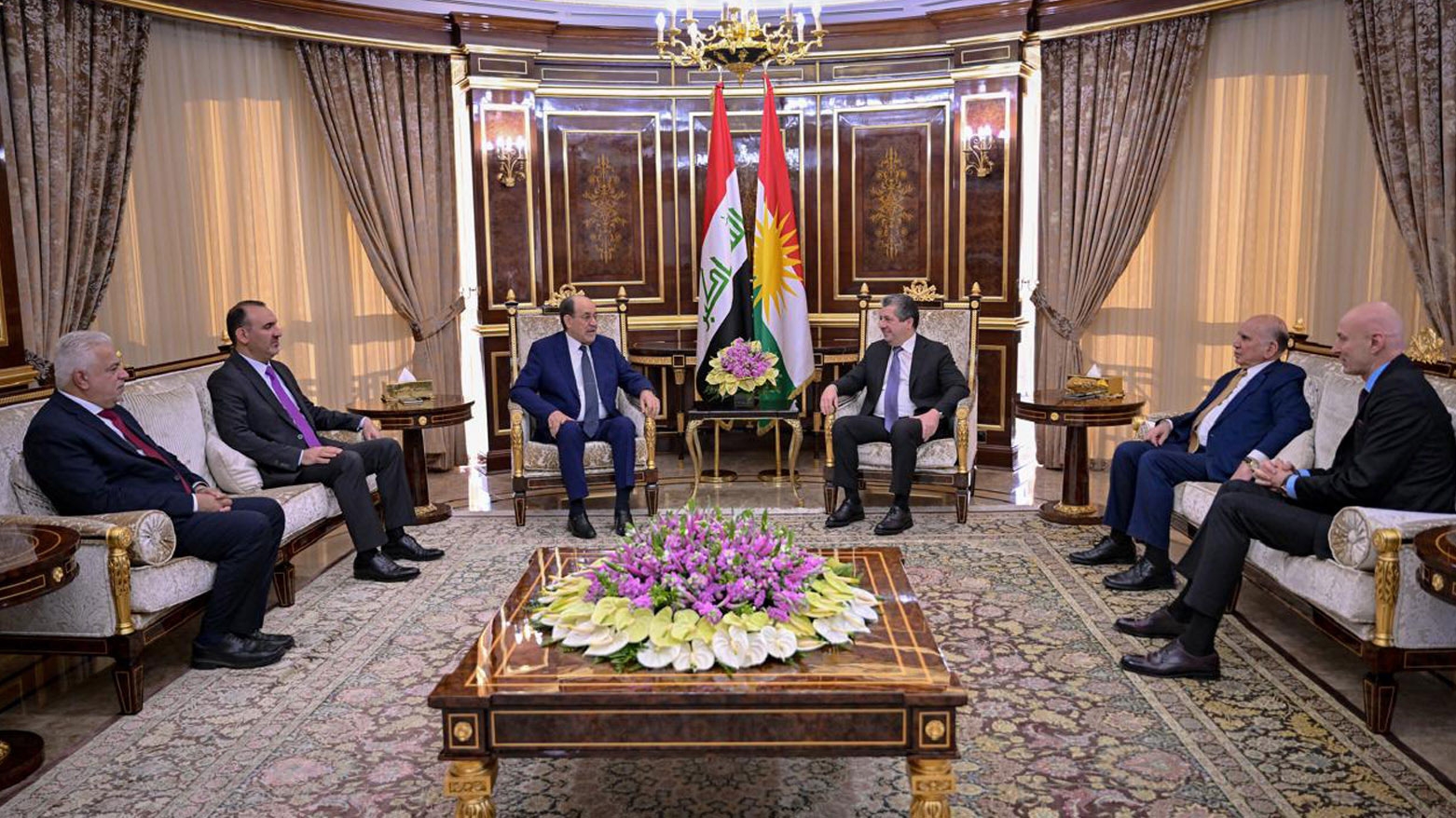 مەسرور بارزانی و مالیکی پێکهێنانی حکوومەتی نوێی عێراقیان تاوتوێ کرد