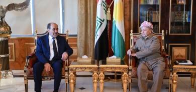 لە پیرمام سەرۆک مەسعود بارزانی پێشوازی لە بەڕێز نوری مالکی سەرۆکی هاوپەیمانێتی دەوڵەتی یاسا کرد.