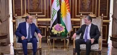 Prime Minister Masrour Barzani Meets President of the State of Law Coalition