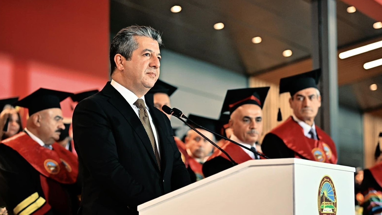 Bi amadebûna Mesrûr Barzanî, ahenga derçûyên Zanîngeha Selahedînê tê kirin