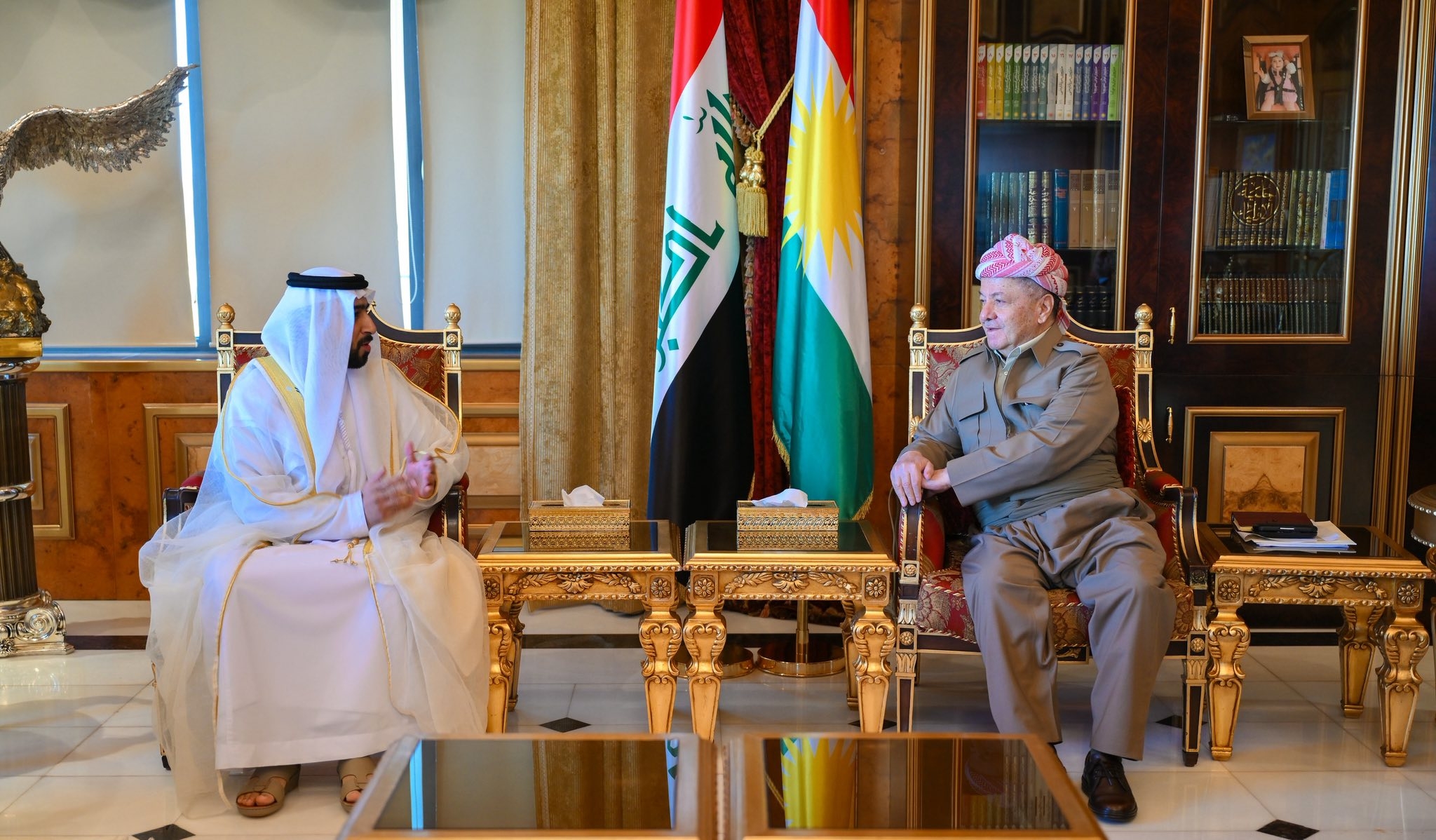 Barzani, UAE Consul General Discuss Bilateral Ties and Regional Developments
