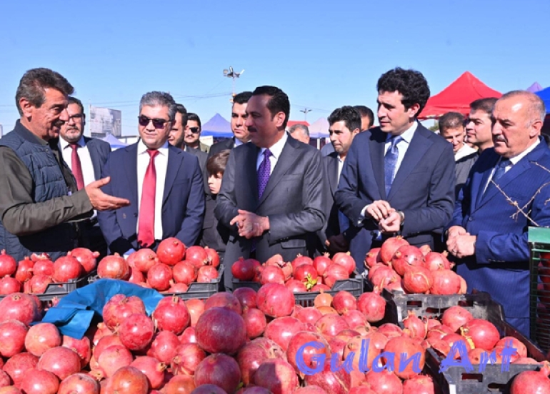 شەشەمین فیستیڤاڵی هەولێر بۆ هه‌نار و بەرهەمی خۆماڵی بەڕێوەدەچێت