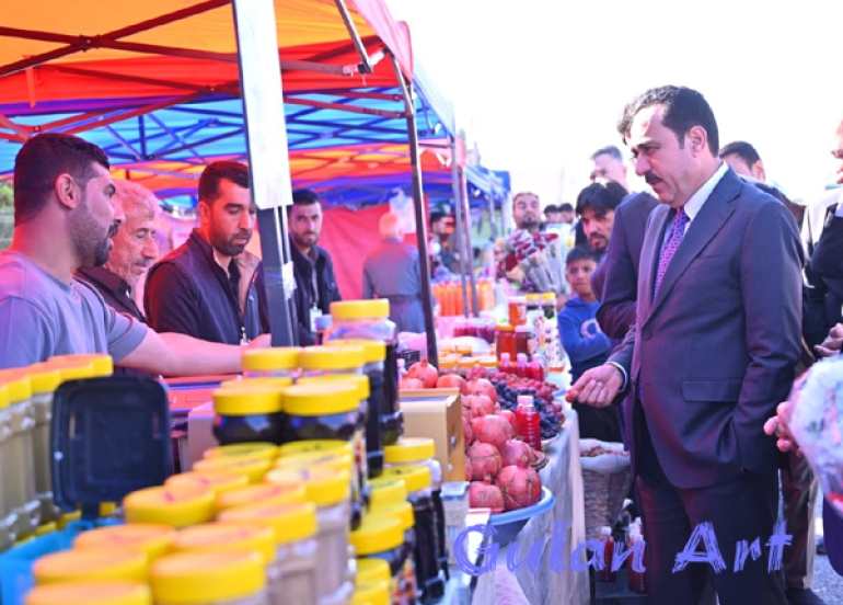 شەشەمین فیستیڤاڵی هەولێر بۆ هه‌نار و بەرهەمی خۆماڵی بەڕێوەدەچێت