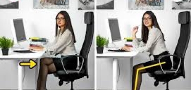 تعرف على الطريقة الصحيحة للجلوس أثناء العمل والدراسة