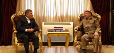 الرئيس بارزاني يستقبل عزّت الشابندر ويبحثان مرحلة ما بعد الانتخابات