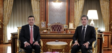 رئيس إقليم كوردستان يستقبل القنصل العام الأردني زياد البطارسة