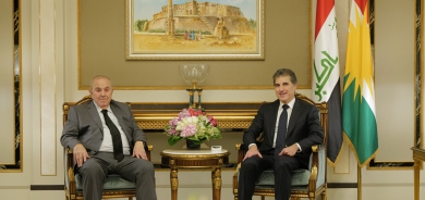 نێچيرڤان بارزانی، سه‌رۆكى هه‌رێمى كوردستان، له‌گه‌ڵ بەڕێز دکتۆر ئەیاد عەللاوی، سەرۆکی بزووتنەوەی ویفاقی نیشتمانیی عێراقی و شاندێکی یاوەری، كۆبووه‌وه‌.