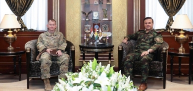 البيشمركة والتحالف الدولي يجددان التزامهما بتطوير العلاقات العسكرية ورفع مستوى التنسيق