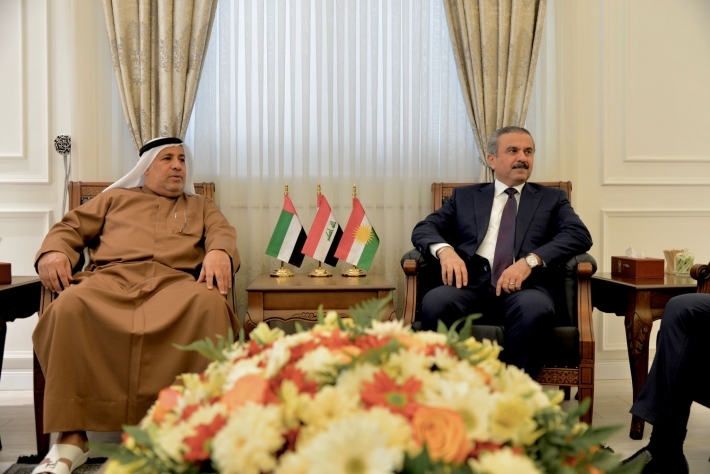 استثمار كوردستان يعلن استعداده لتوسيع التعاون وتسهيل دخول الشركات الإماراتية إلى سوق الإقليم