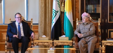 الرئيس بارزاني يستقبل وفداً أمريكياً