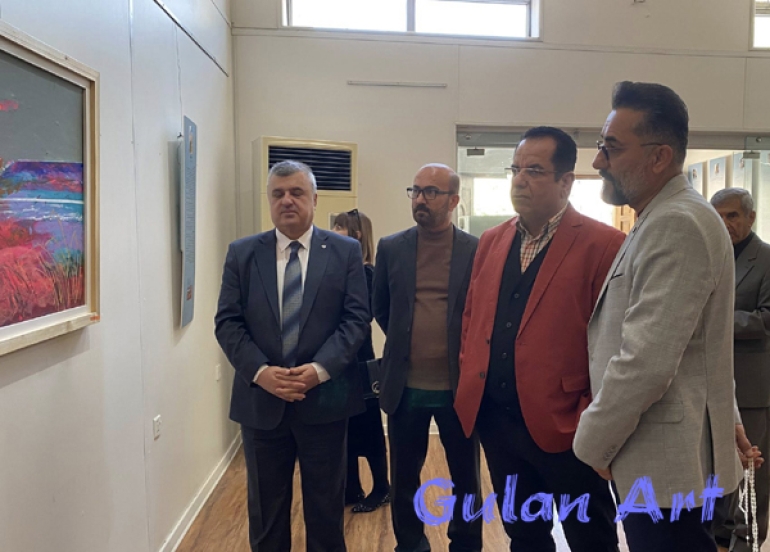 هونەرمەند حەمە هاشم (یادەوەرییەكانی بەرد) دەباتە سلێمانی