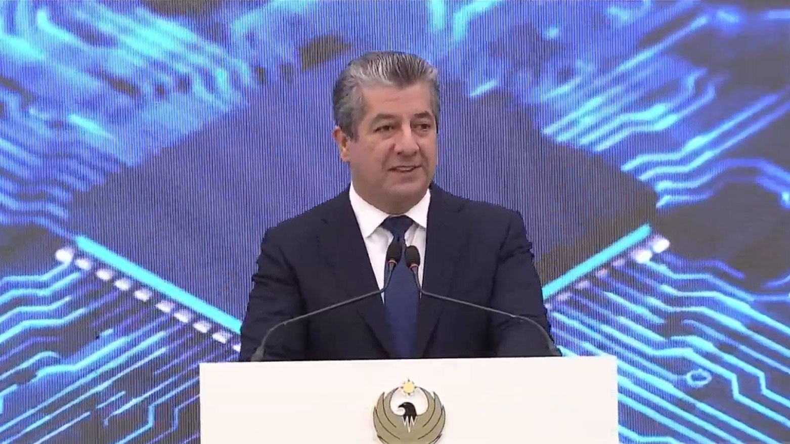 كلمة رئيس الوزراء خلال إرساء الحجر الأساس للمرحلة الثانية من معمل التكنولوجيا الذهبية في أربيل