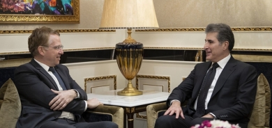 نيجيرفان بارزاني والسفير الفرنسي يؤكدان أهمية تشكيل حكومة تلبي تطلعات العراقيين