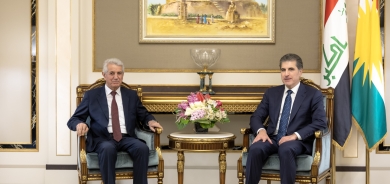 Nêçîrvan Barzanî pêşwaziya şandeka ENKSê kir