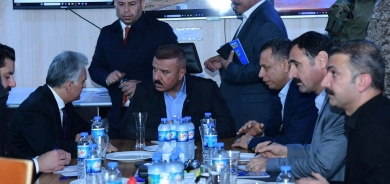 Wezîrên Navxwe yên Herêma Kurdistanê û Iraqê li Kêlgeha Kormorê civiyan