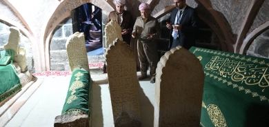 الرئيس بارزاني يزور أبرز معالم جزيرة بوتان ويطّلع على إرثها التاريخي